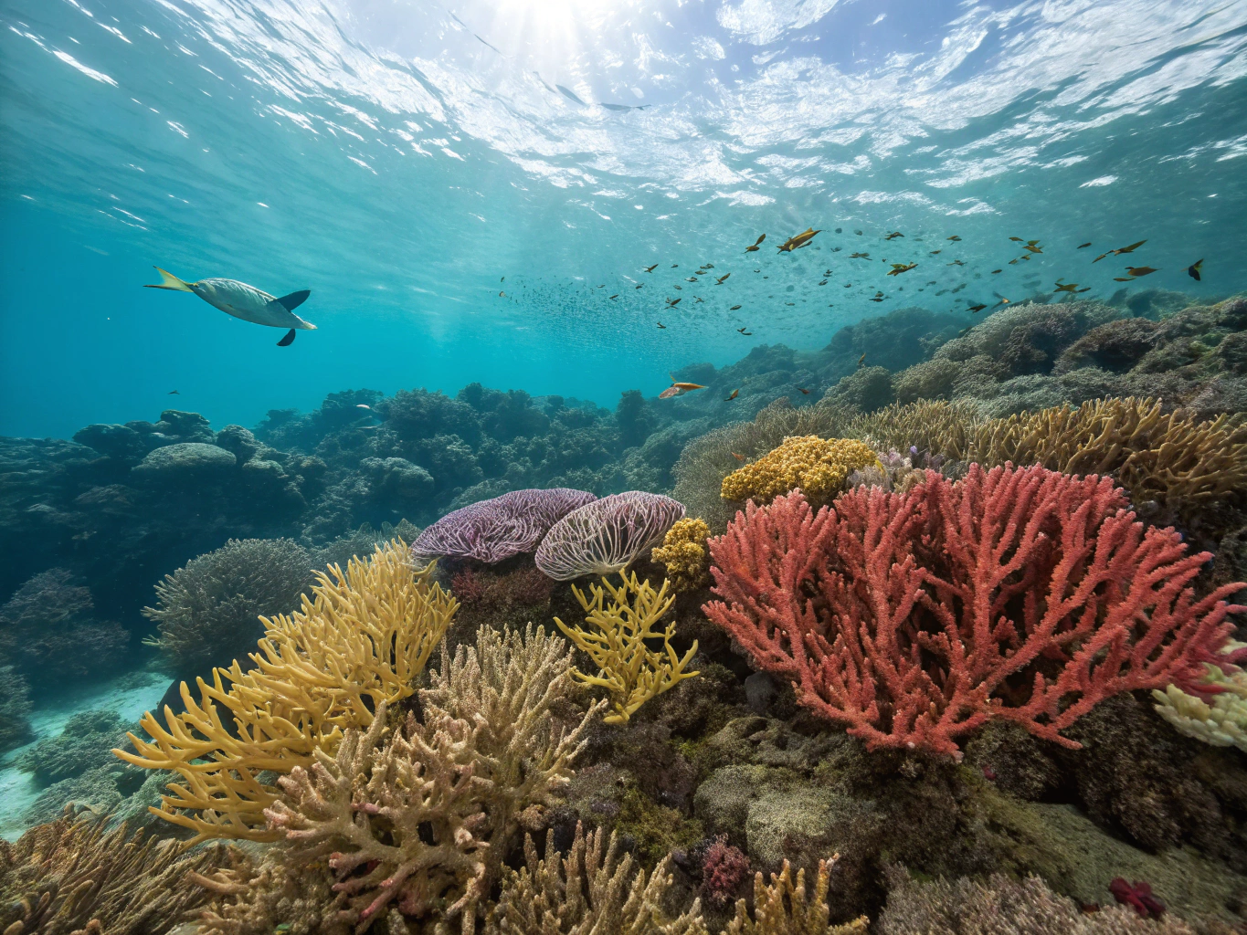 Crystal clear waters