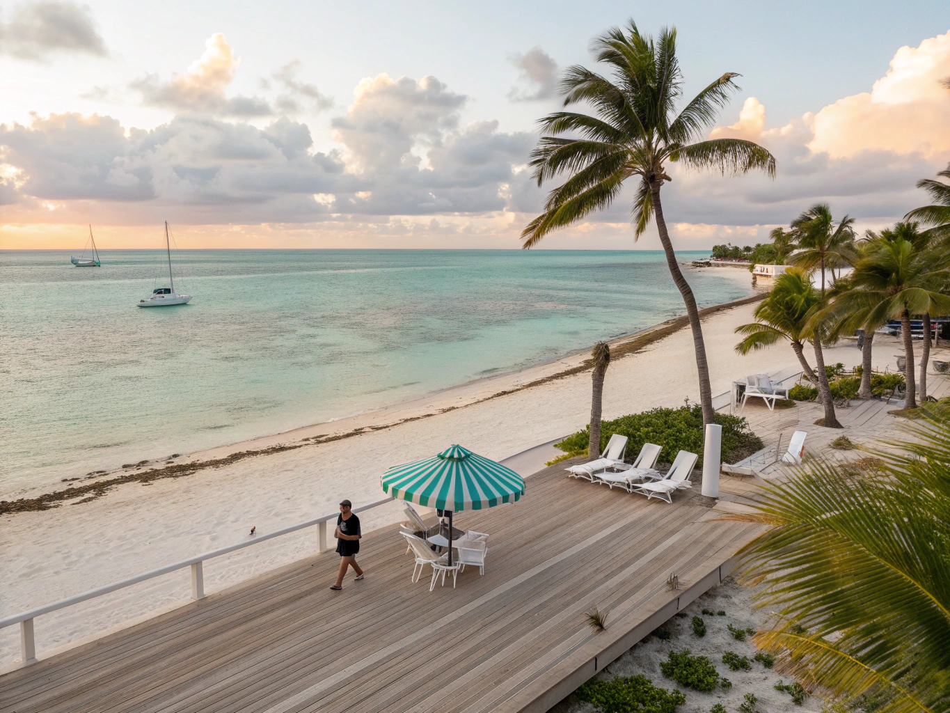 Tropical island paradise