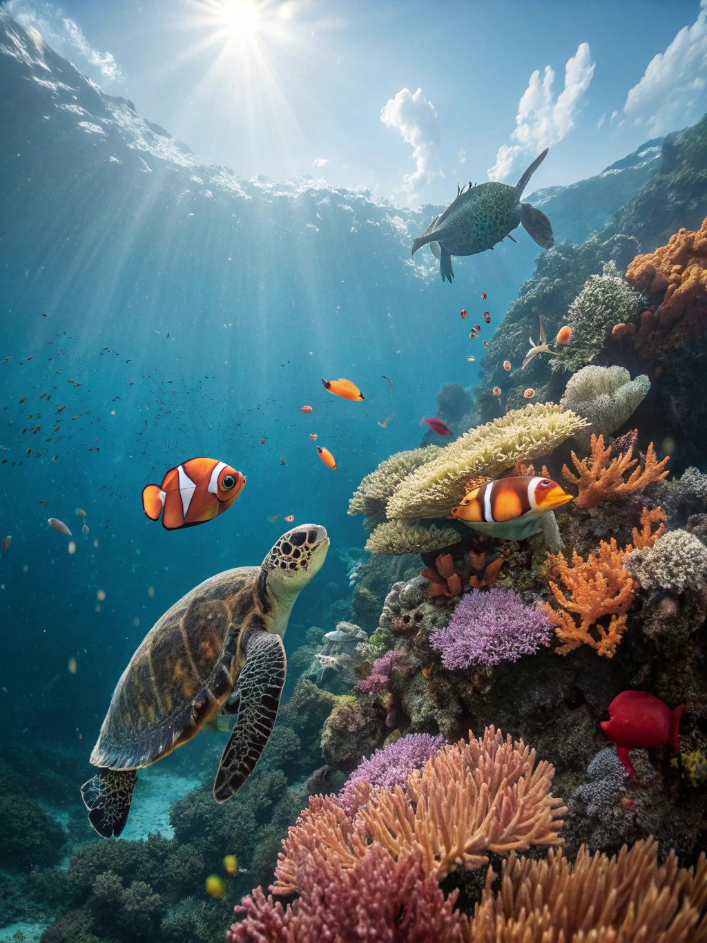 Underwater photography